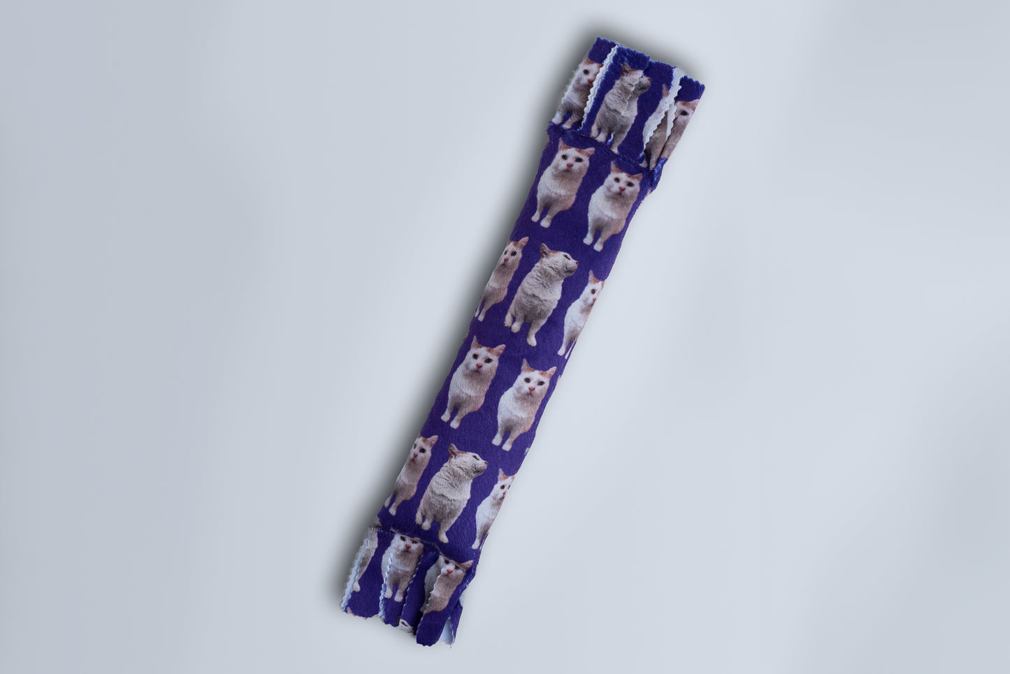 Gentle Unflappable and Sweet GUS Catnip & Silvervine Kicker Pillow - Dark Purple