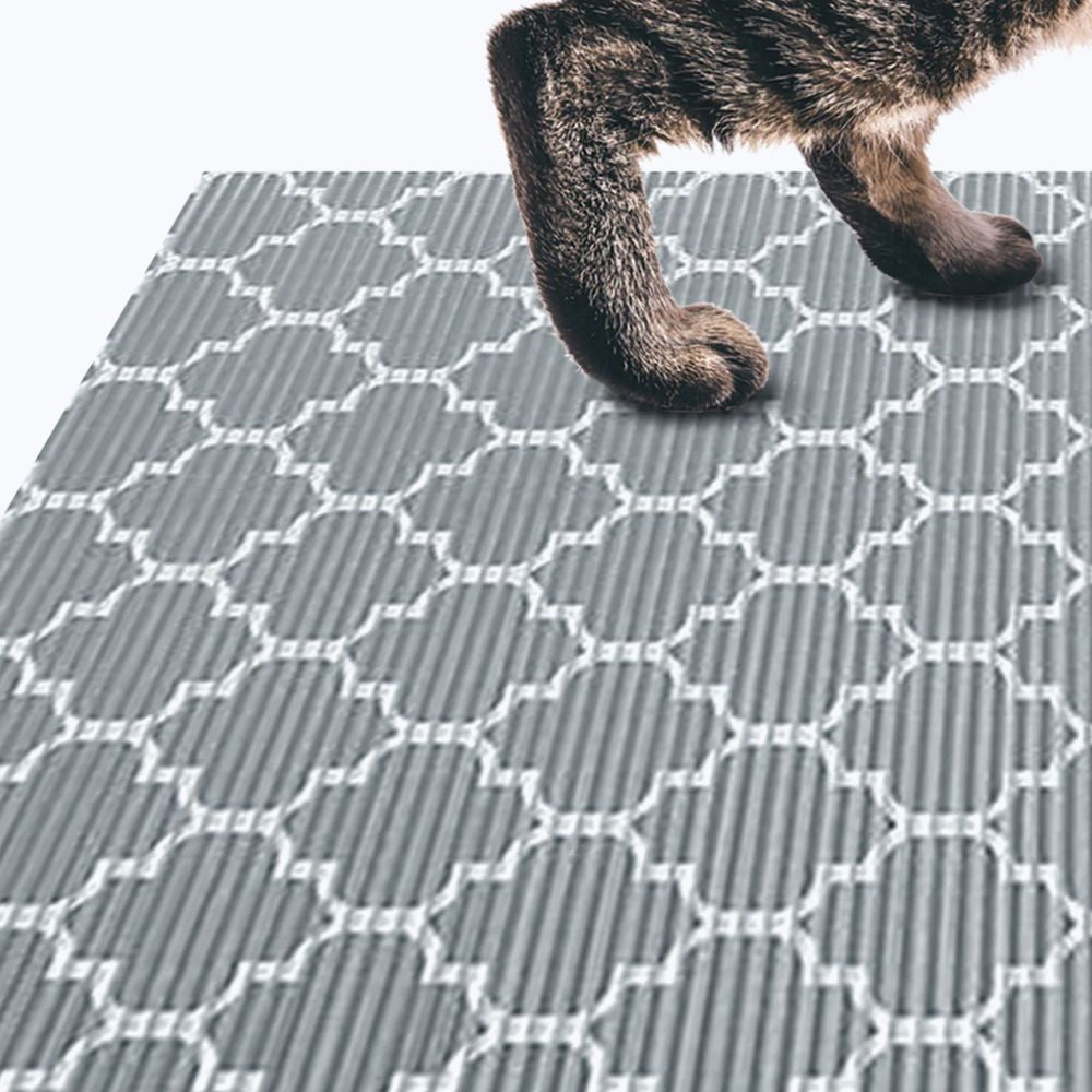 Oversized Ribbed Foam LItter Mat