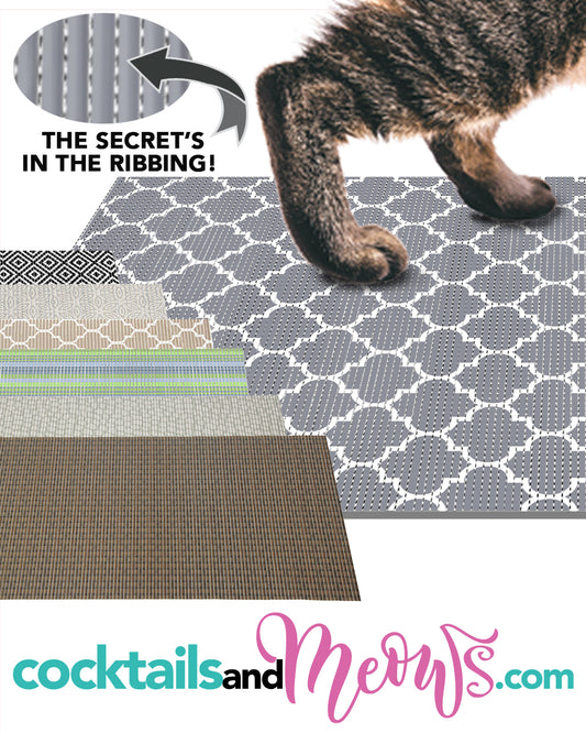 Original Ribbed Foam Oversized LItter Mat