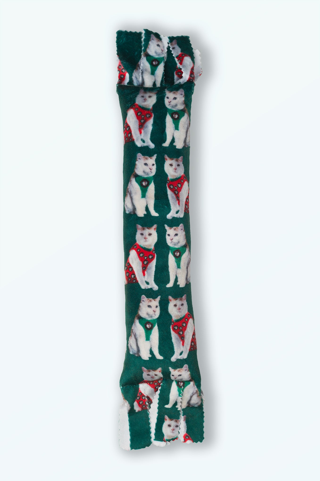 Holiday GUS in Vests Catnip & Silvervine Kicker Pillow - Green