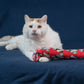 Holiday GUS in Vests Catnip & Silvervine Kicker Pillow - Red