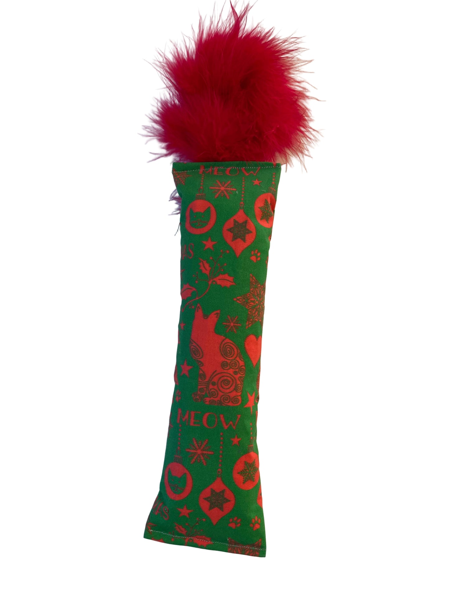 Holiday Crunch Crazy Silvervine & Catnip Feather Kickers
