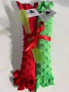 Holiday Gift Set of Happy Hours Catnip & Silvervine Kickers Red & Lime Green Plus Free Citrine Spoon