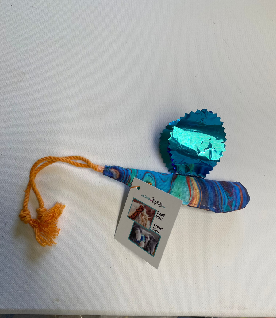 NEW! SIlvervine CRUNCHY Dragonfly with Cotton String Tassle Tail - Assorted Colors