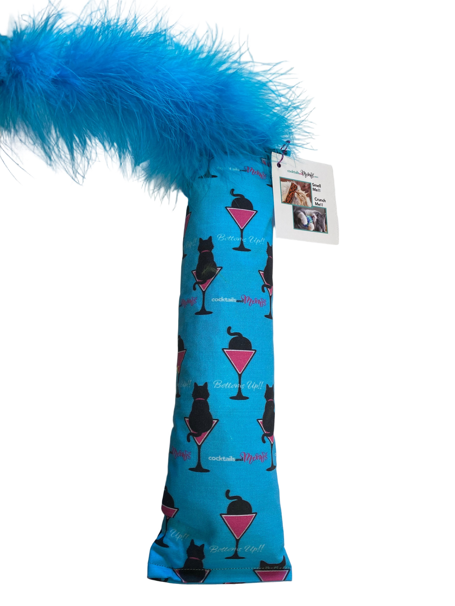 Crunch Crazy Feather 100 Proof Silvervine & Catnip  Kicker - Assorted Prints