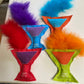 Crunch & Carry 100 Proof Silvervine & Catnip Meowtini with Feathers