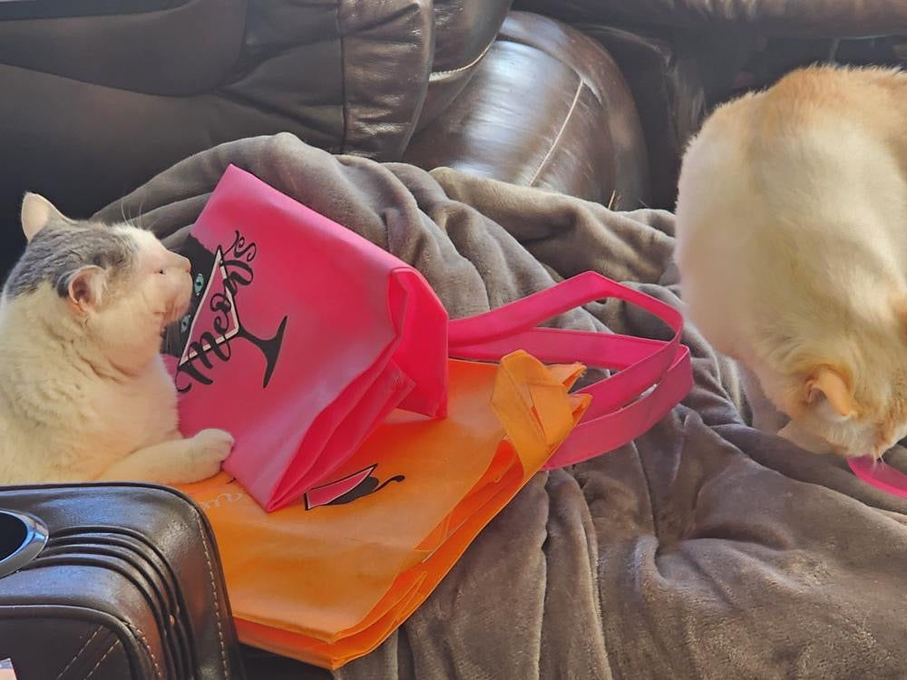 CocktailsandMeows 'Bottoms Up' Bottle Bag