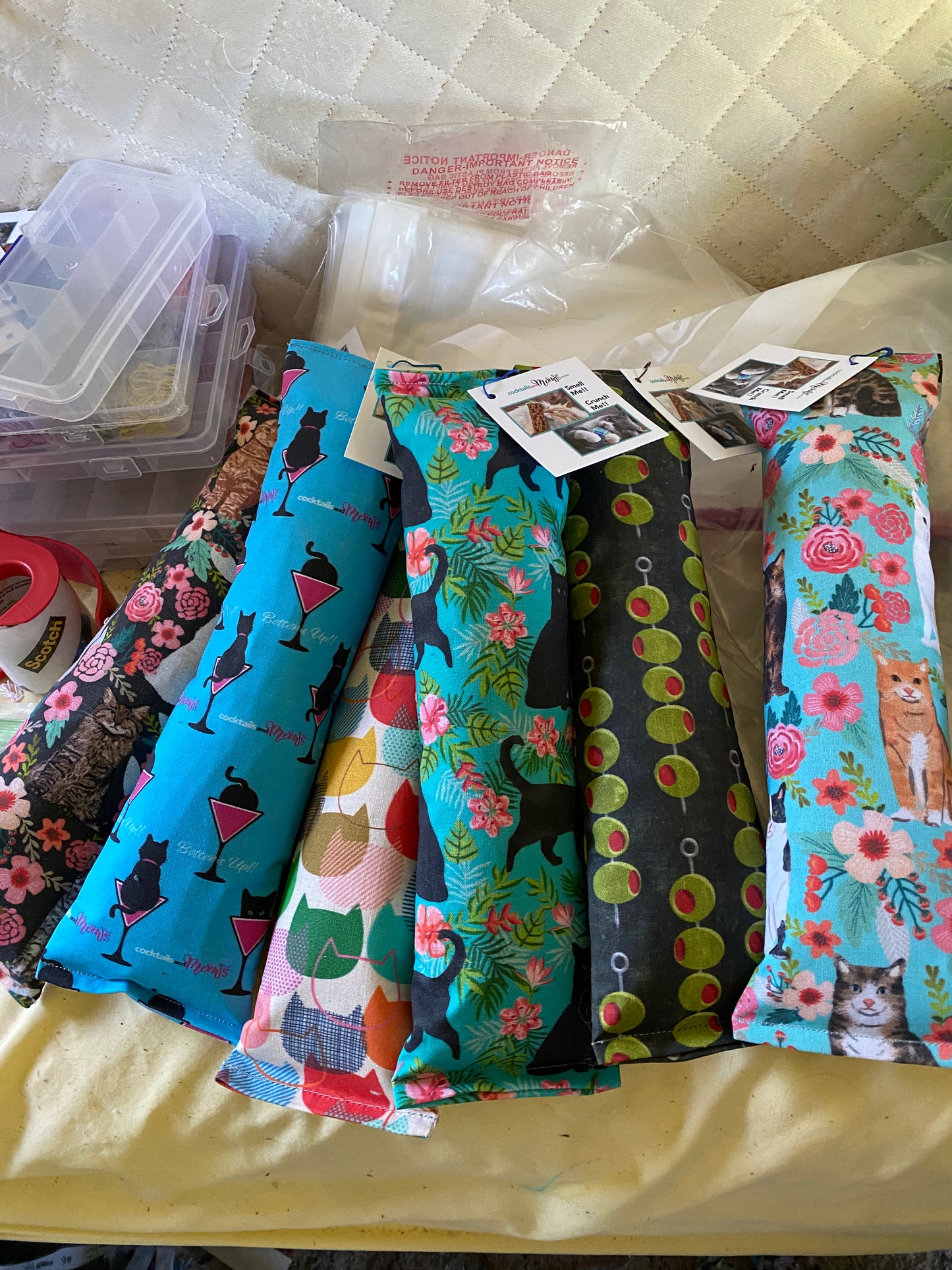 Crunch Crazy 100 Proof Silvervine & Catnip Kicker - Assorted Prints