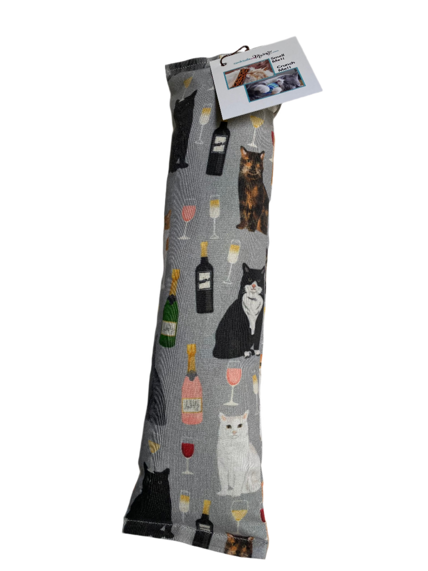 Crunch Crazy 100 Proof Silvervine & Catnip Kicker - Assorted Prints