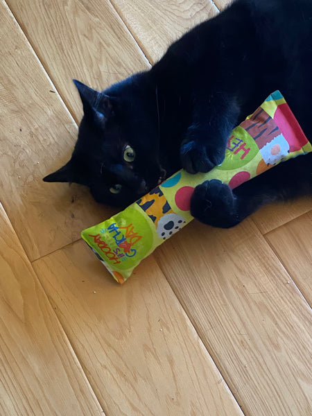 Yay It's My Gotcha Day! 100 Proof Silvervine & Catnip CRUNCH Kicker