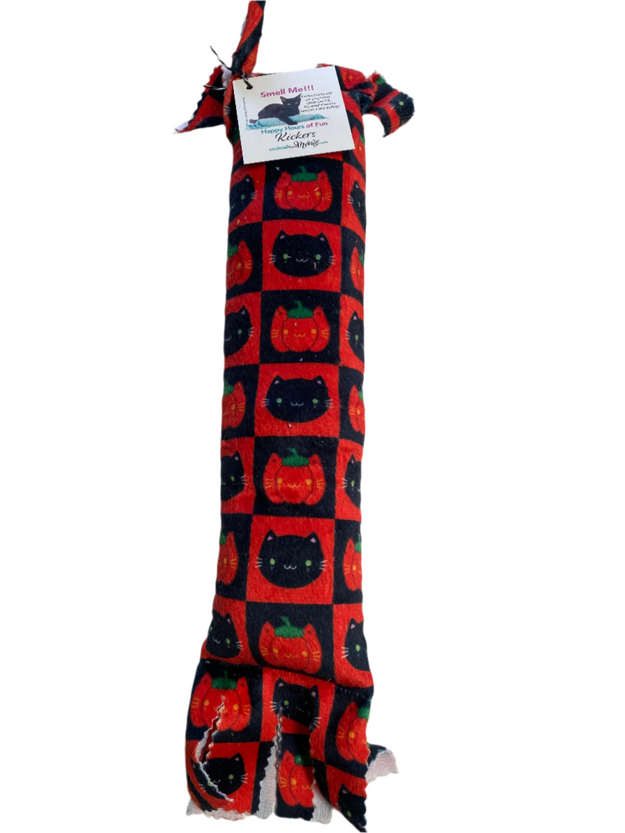 NEW! My Cat's a Pumpkin Catnip & Silvervine XL Kicker