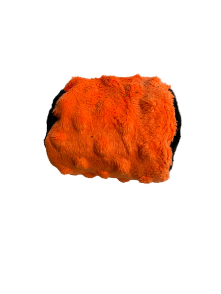 Catnip & SIlvervine CRUNCHY 2 Tone Orange & Black Cylinder Round