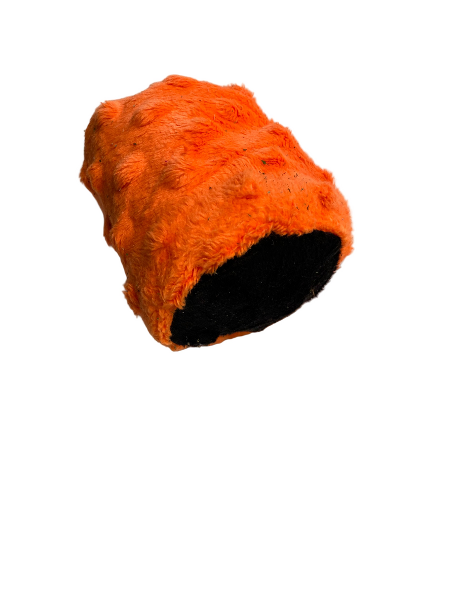 Catnip & SIlvervine CRUNCHY 2 Tone Orange & Black Cylinder Round