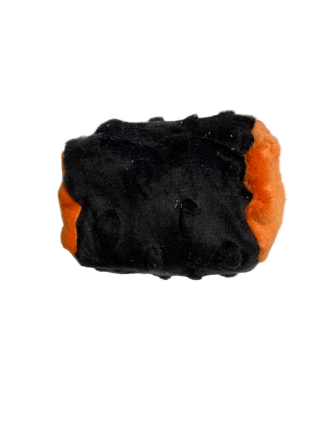 Catnip & SIlvervine CRUNCHY 2 Tone Black & Orange Cylinder Round