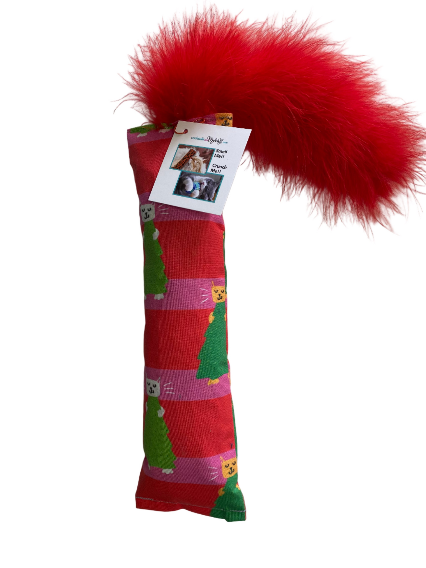 Holiday Crunch Crazy Silvervine & Catnip Feather Kickers