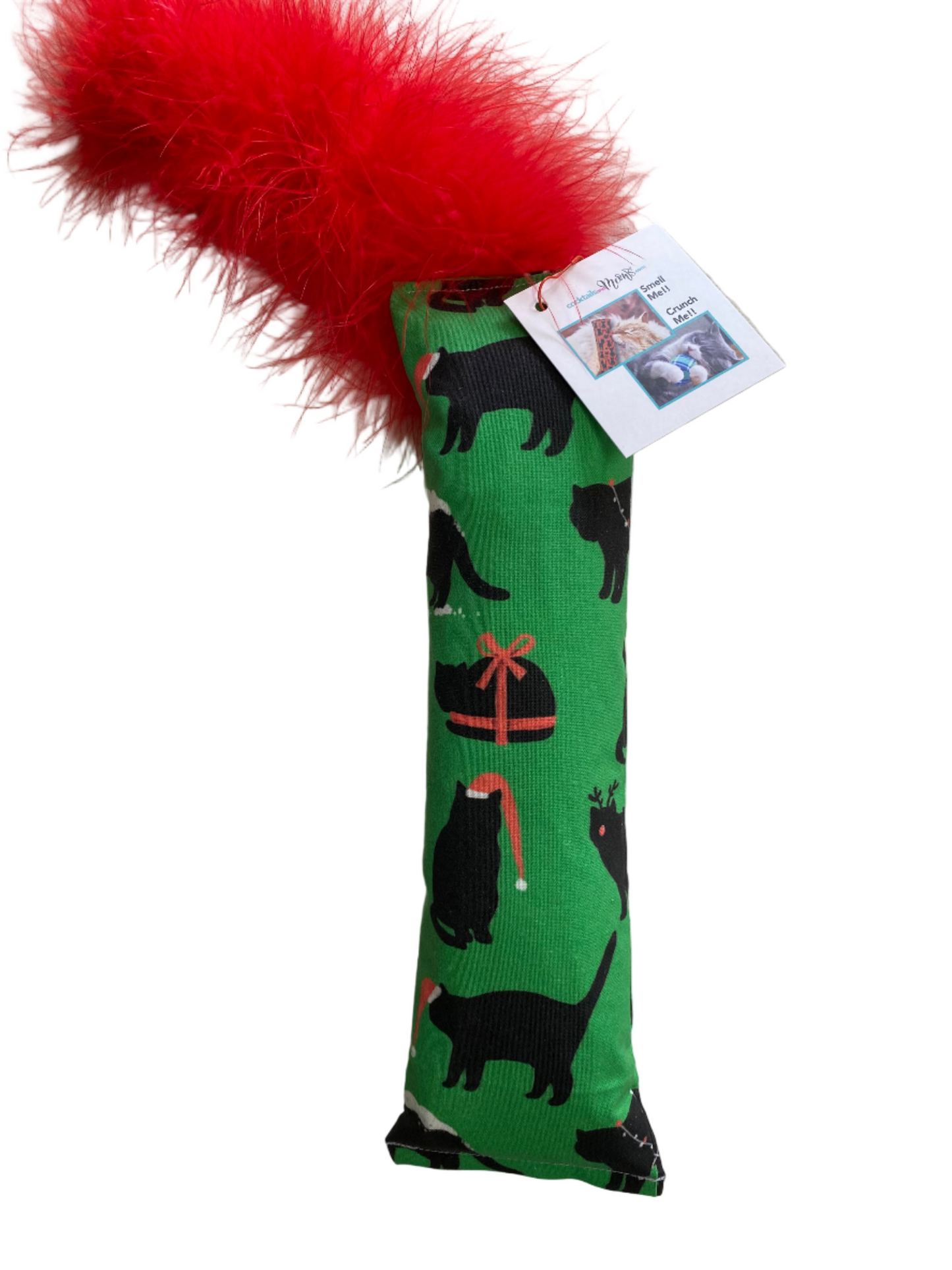 Holiday Crunch Crazy Silvervine & Catnip Feather Kickers