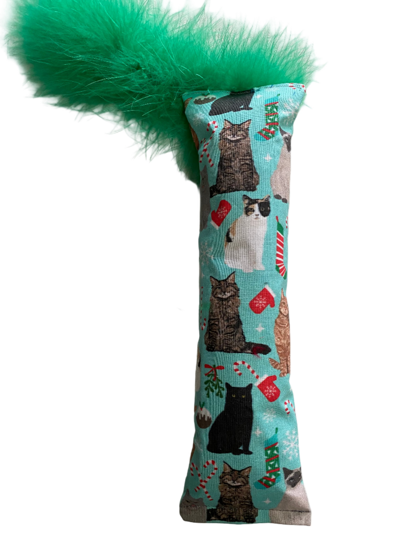 Holiday Crunch Crazy Silvervine & Catnip Feather Kickers