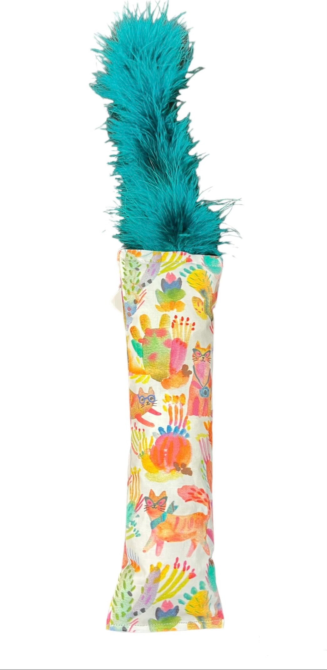 Crunch Crazy Feather 100 Proof Silvervine & Catnip  Kicker - Assorted Prints