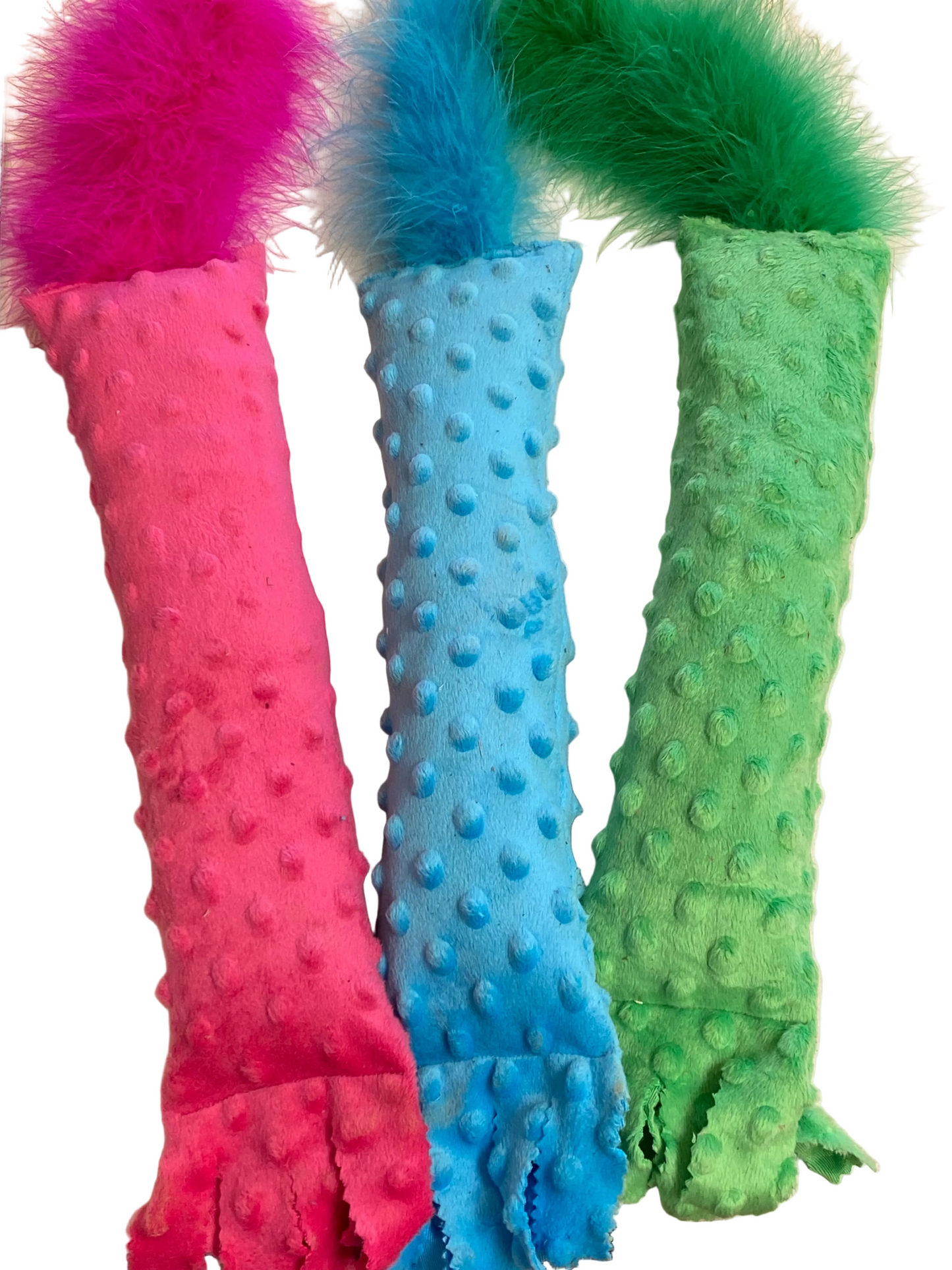 NEW Fringe Frenzy 'Flapper' XL Silvervine & Catnip Kicker - Solid Colors