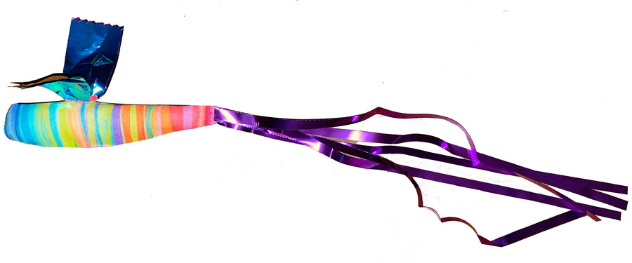 NEW! SIlvervine CRUNCHY Dragonfly with Cotton String Tassle Tail - Assorted Colors