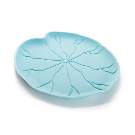 NEW! Blue Leaf Splash & Crumb Catcher Mat