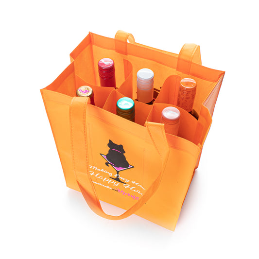 CocktailsandMeows 'Bottoms Up' Bottle Bag