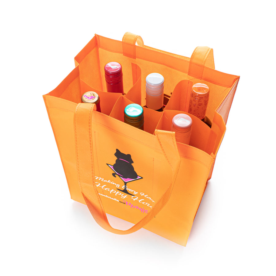 NEW & FABULOUS! Signature Bottle Bag - Holds 6 Bottles!