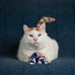 GUS 360 Degree Totally Me Catnip & Silvervine Kicker - Deep Blue