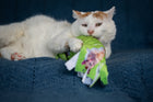 GUS 360 Degree Totally Me Catnip & Silvervine Kicker - Bright Green