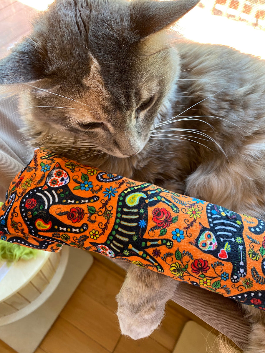 Day of the Dead Orange Catnip, Silvervine & Crunch Kicker