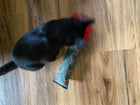 Black Cats with Wreaths Catnip, Silvervine & CRUNCH Kicker with MARIBOU!!!