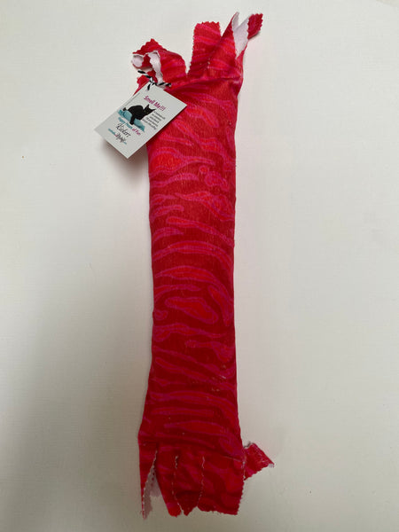 NEW! Red Zebra Swirl Happy Hours XL Catnip & Silvervine Kicker