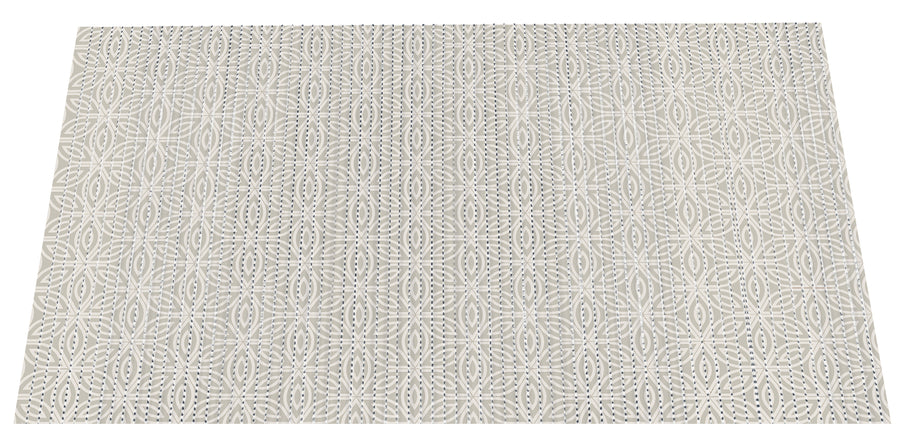 NEW! The Original Ribbed Foam Litter Mat - Taupe Paisley