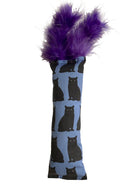 Black Cats Have Fun Catnip, Silvervine & CRUNCH Kicker with MARABOU!!!