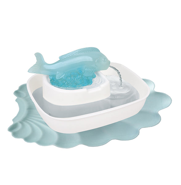 Shell Pad Splash & Crumb Catcher Mat - Blue – cocktailsandmeows