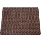 Deluxe Textured Microfiber Large Litter Box Mat - Chestnut Brown