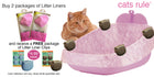 Perfect Litter Box Liners Value Set of 3 Oversized for Priscilla's Open Pan